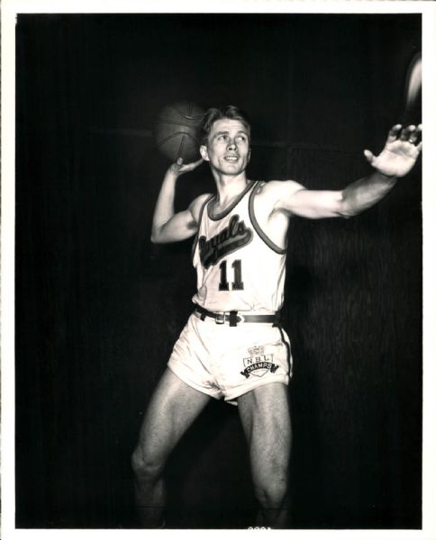 1948-55 Bob Davies Rochester Royals "SPORT Magazine Collection Archives" Original Photo (MEARS Photo LOA)