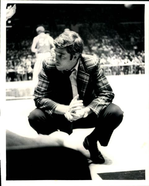 1972-80 Bobby Knight Indiana Hoosiers "SPORT Magazine Collection Archives" Original Photos (MEARS Photo LOA) - Lot of 4