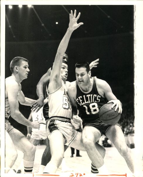 1968 Bailey Howell Boston Celtics "SPORT Magazine Collection Archives" Original Photos (MEARS Photo LOA) - Lot of 2