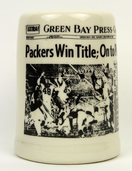 1960 Green Bay Packers Western Division Champions Ceramic Mug