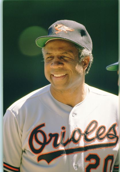 1988-91 Frank Robinson Baltimore Orioles "The Sporting News" Original Full Color Negative Slide (The Sporting News Collection/MEARS Auction LOA) 