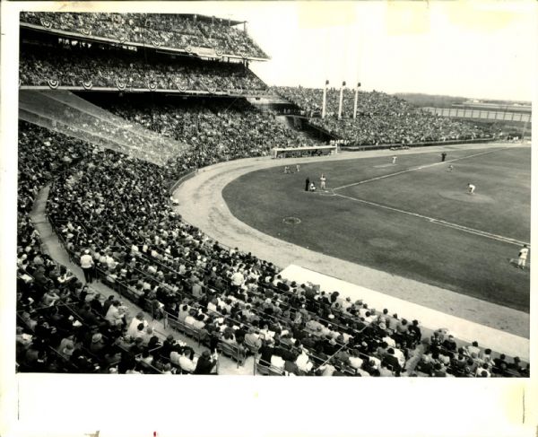 1961 Minnesota Twins Home Opener Inaugural Season "The Sporting News Collection Archives" Original 8" x 10" Photo (Sporting News Collection Hologram/MEARS Photo LOA)