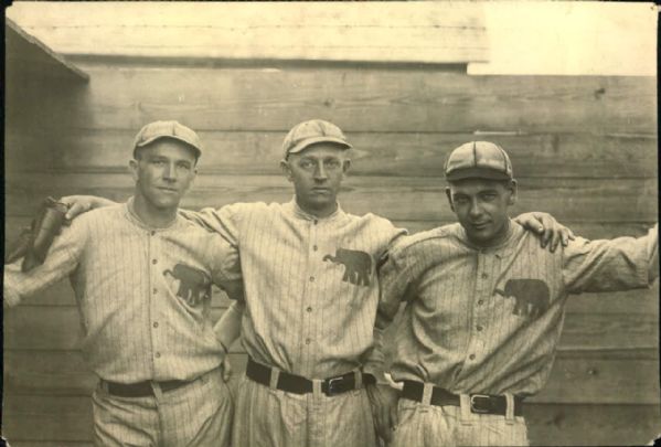 1920 Johnny Walker Tillie Walker Frank Walker Philadelphia Athletics "The Sporting News Collection Archives" Original Photo (Sporting News Collection Hologram/MEARS Photo LOA)