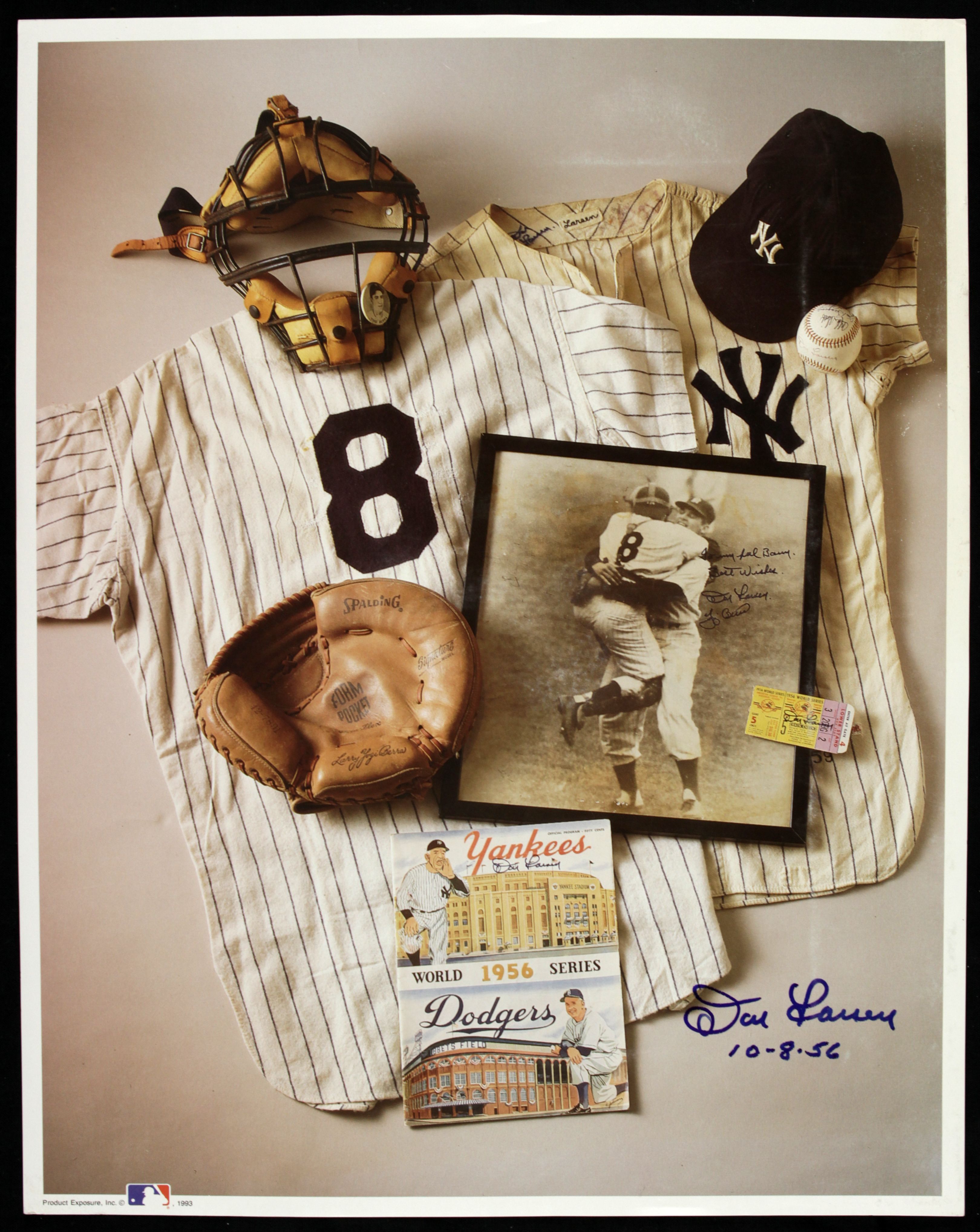 Lot Detail 1993 Yogi Berra And Don Larsen New York Yankees Signed 11 X 14 Photo Jsa