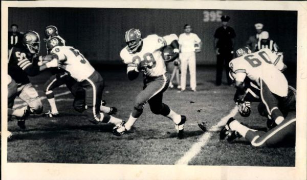 1969 Denver Broncos "The Denver Post Archives" Original Photos (Denver Post Hologram/MEARS Photo LOA) - Lot of 10