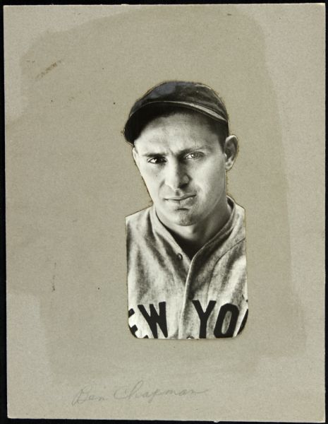 1930-36 circa Ben Chapman New York Yankees "The Sporting News Collection Archives" Original 6" x 8" Photo (Sporting News Collection Hologram/MEARS Photo LOA)