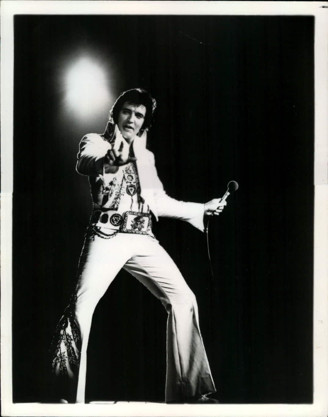 Lot Detail - 1977 CBS Elvis in Concert 