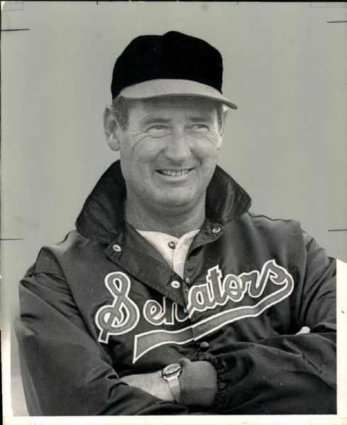 1969 Ted Williams Washington Senators "The Sporting News Collection Archives" Original 8" x 10" Photo (Sporting News Collection Hologram/MEARS Photo LOA)