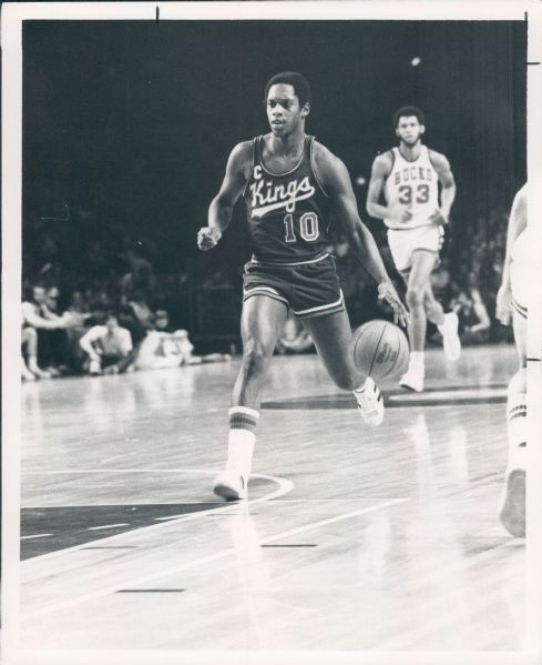 1974 Nate Archibald Sacramento Kings "The Sporting News Collection Archives" Original Type 1 8" x 10" Photo (Sporting News Collection Hologram/MEARS Type 1 Photo LOA)