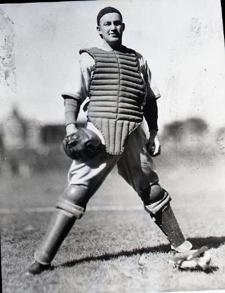 1922-28 Gabby Hartnett Chicago Cubs "The Sporting News" Original 2.25" x 2.75" Black And White Negative (The Sporting News Collection/MEARS Auction LOA) 