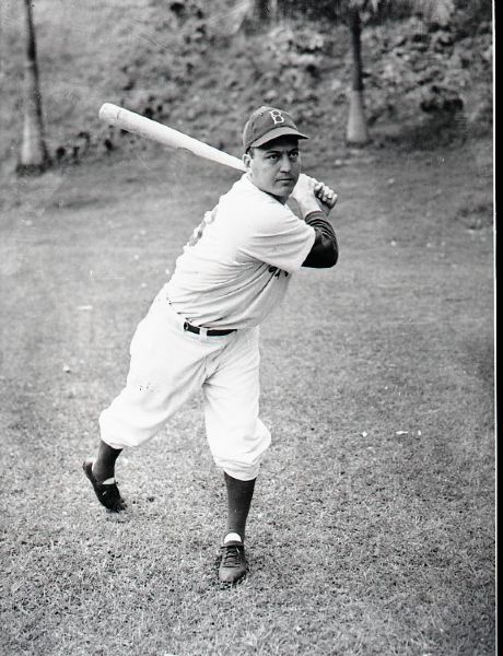 1942 Billy Herman Brooklyn Dodgers "The Sporting News" Original 2" x 2.5" Black And White Negative (The Sporting News Collection/MEARS Auction LOA) 