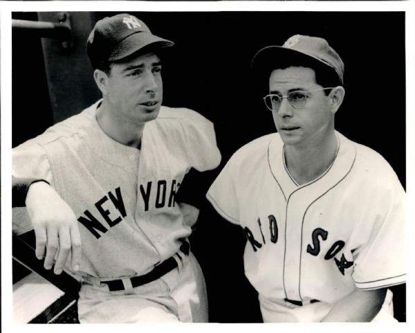 1950s circa Joe DiMaggio and Dom DiMaggio "TSN Collection Archives" Modern 8" x 10" Photo (Sporting News Collection Hologram/MEARS Photo LOA)