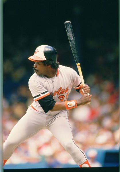 1985-88 Eddie Murray Baltimore Orioles Baltimore Orioles "The Sporting News" Original Full Color Negative Slides (The Sporting News Collection/MEARS Auction LOA) - Lot of 13