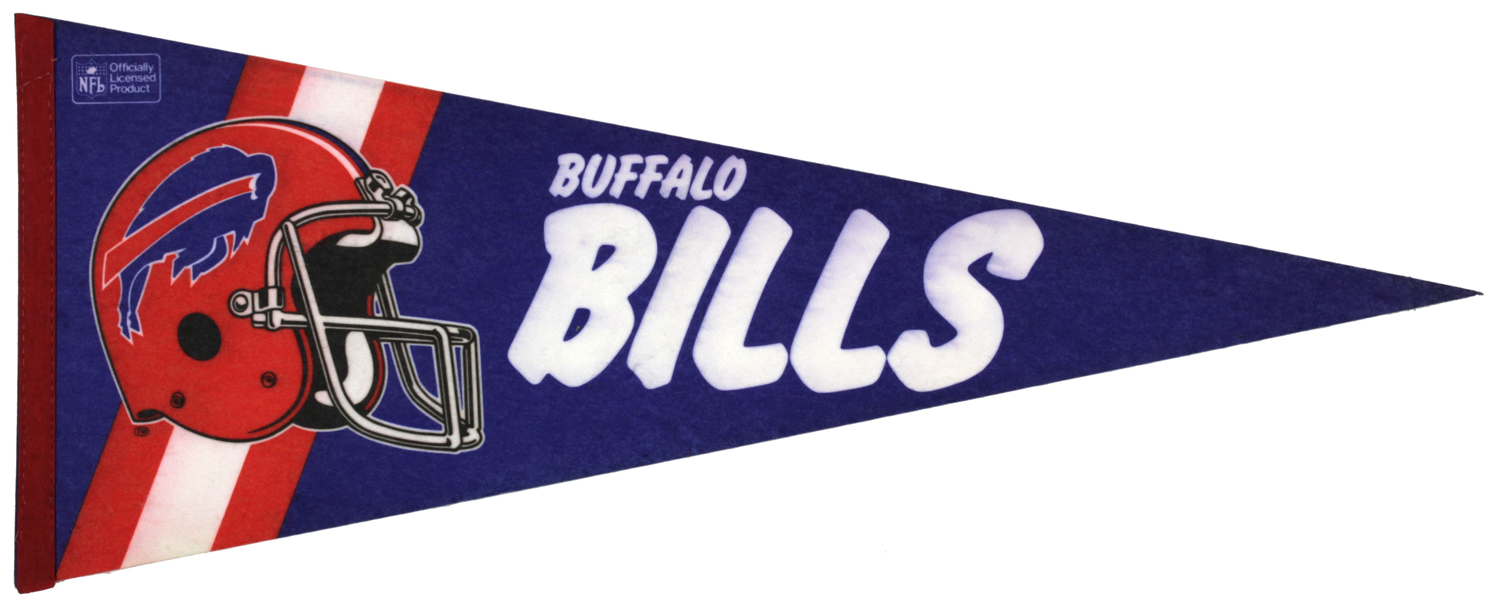 Lot Detail - 1980s Buffalo Bills Full Size Pennant