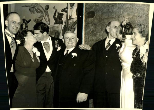 Baseball In Pics - Joe DiMaggio and actress Dorothy Arnold were