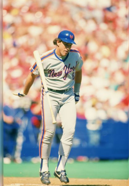 1989-90 Gary Carter New York Mets San Francisco Giants "The Sporting News" Original Full Color Negative Slides (The Sporting News Collection/MEARS Auction LOA) - Lot of 21