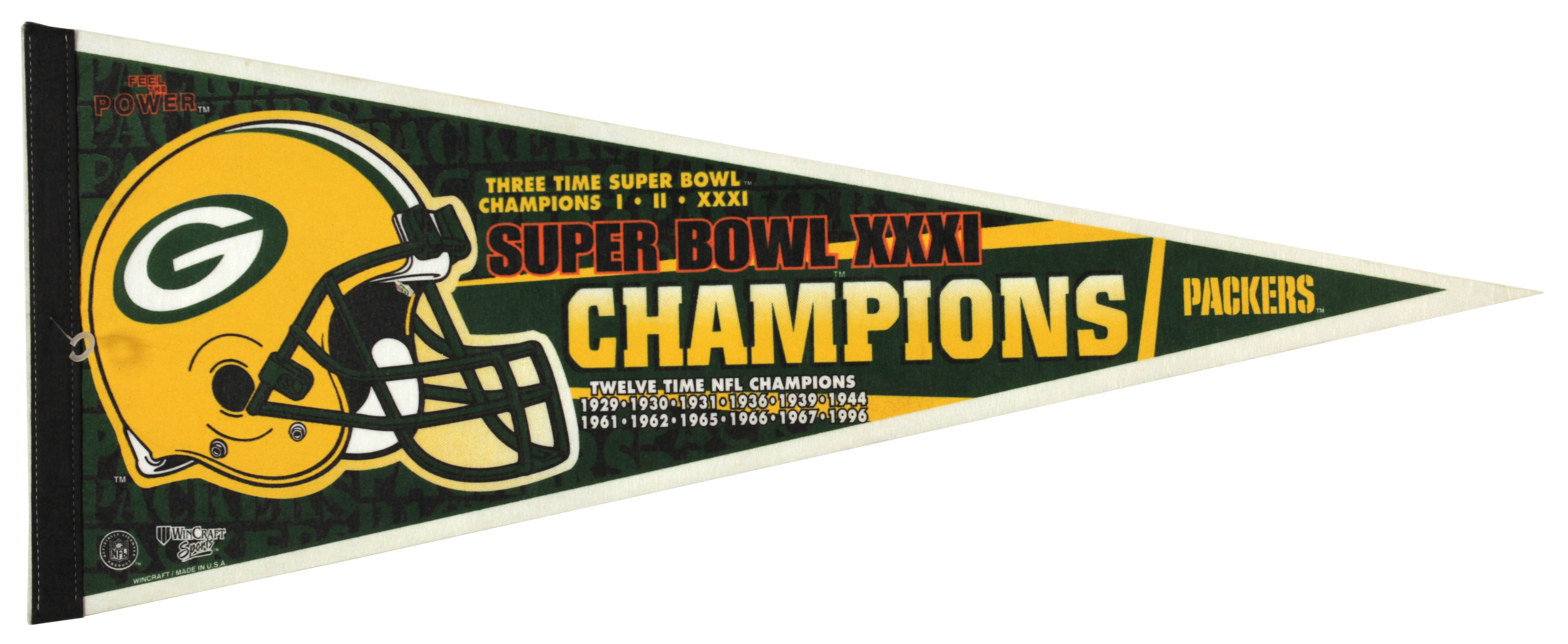 Lot Detail - 1997 Green Bay Packers Super Bowl XXXI Champions Full Size ...