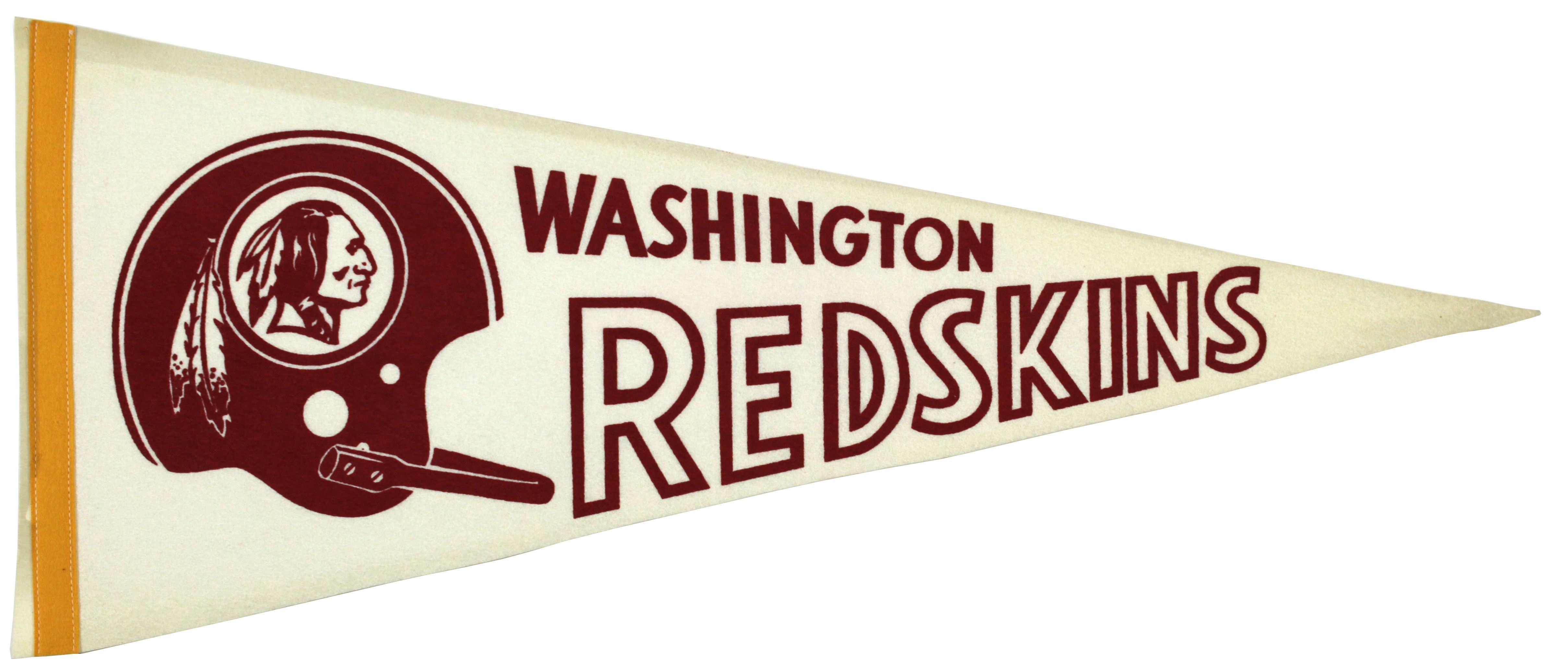 Lot Detail - 1960s-70s Washington Redskins Full Size Pennant