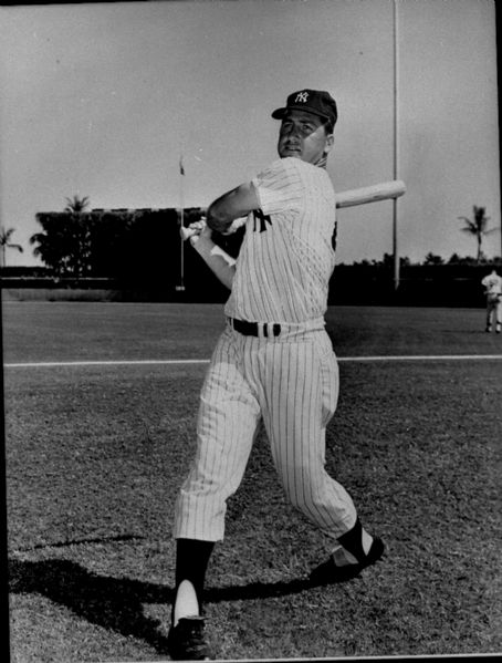 1962-71 circa Jake Gibbs New York Yankees "The Sporting News" Original 3" x 4" Black And White Negative (The Sporting News Collection/MEARS Auction LOA)