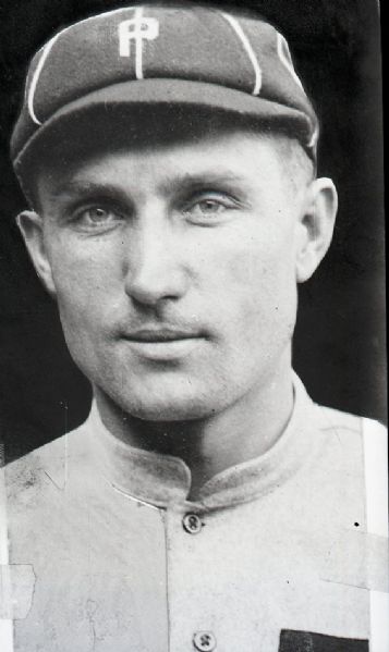 1915 Dave Bancroft Philadelphia Phillies "The Sporting News" Original 2" x 3.25" Black And White Negative (The Sporting News Collection/MEARS Auction LOA) 