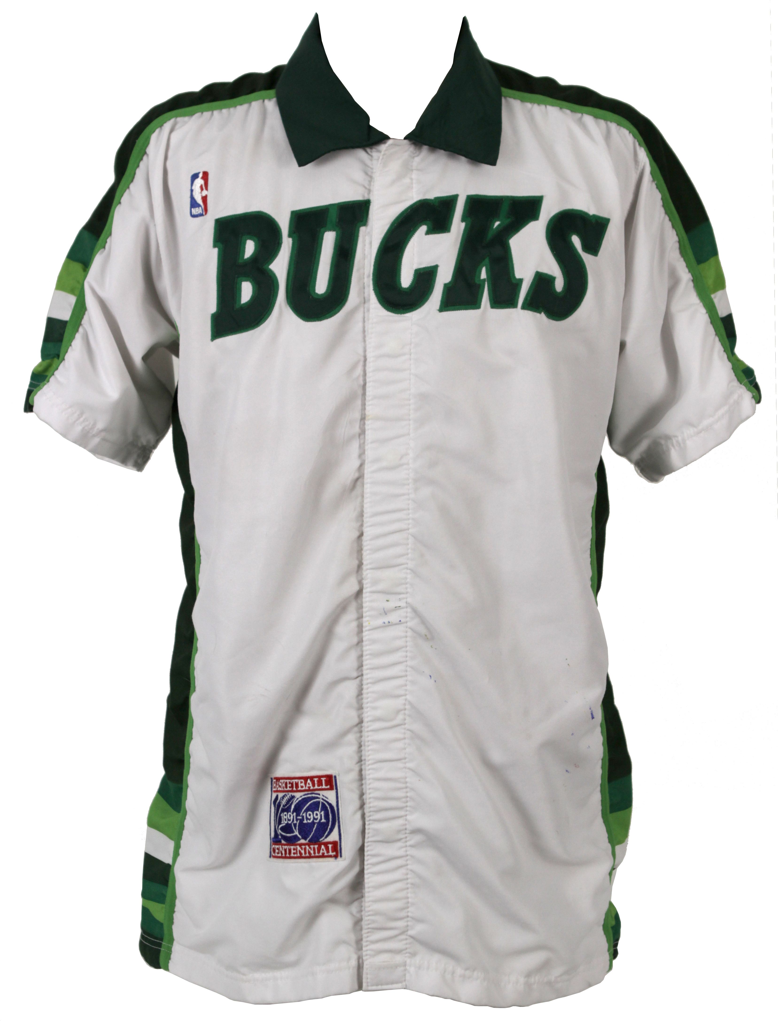 milwaukee bucks warm up shirt