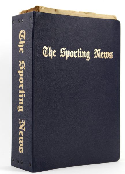 1943 The Sporting News  Bound Edition - July Through December 