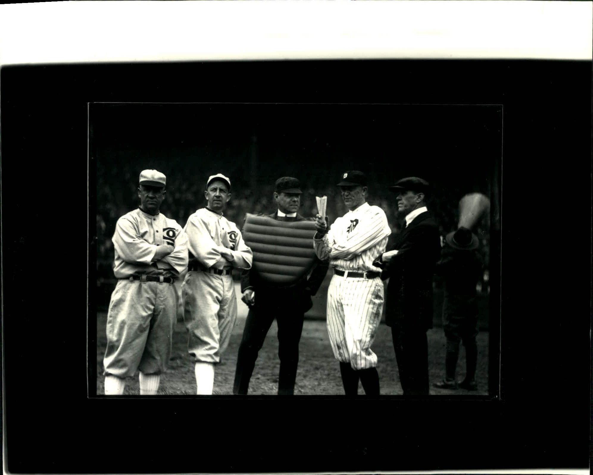 TY COBB classic batting grip 8X10 TIGER HALL OF FAME GREAT