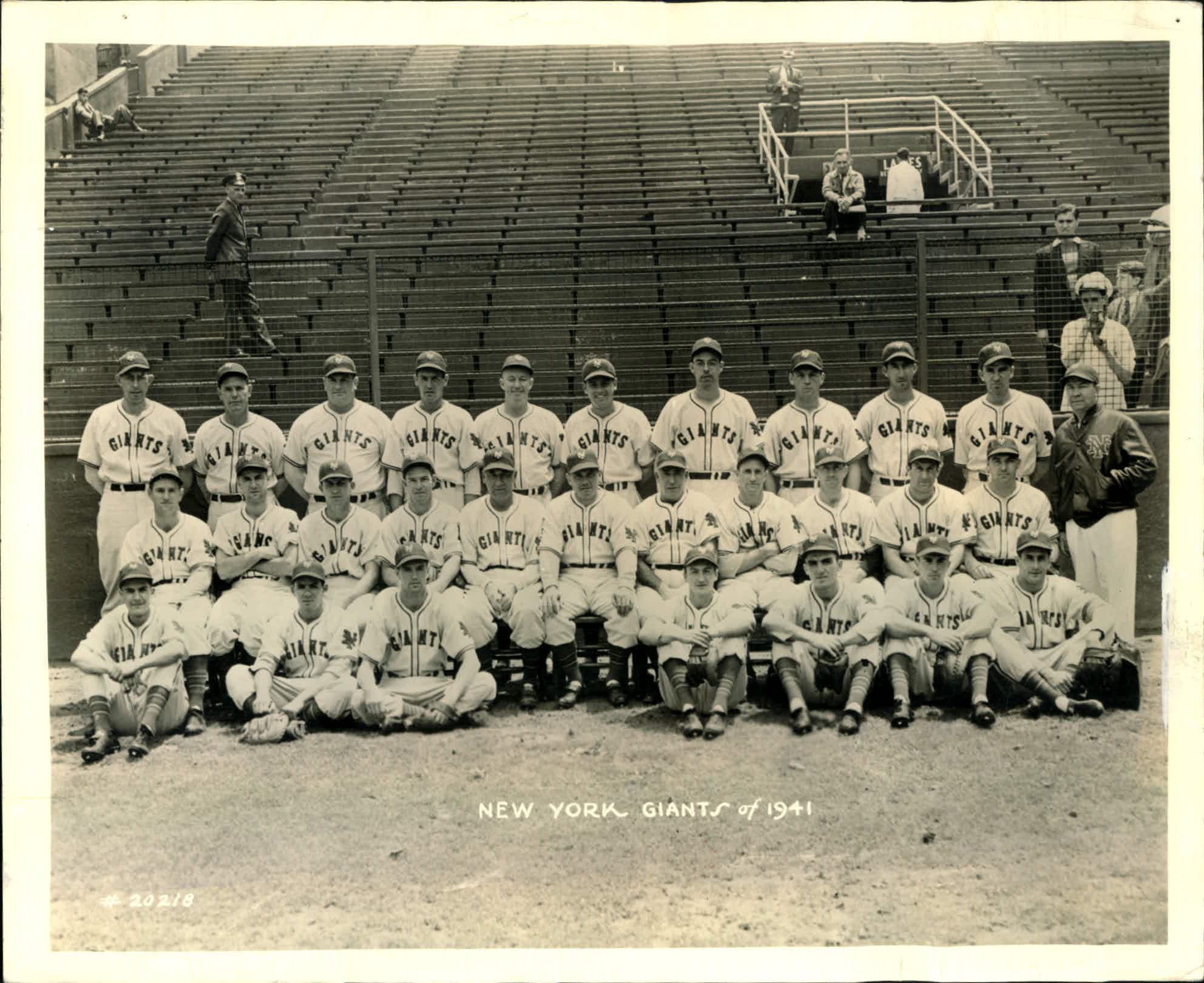 1941 Giants Squad