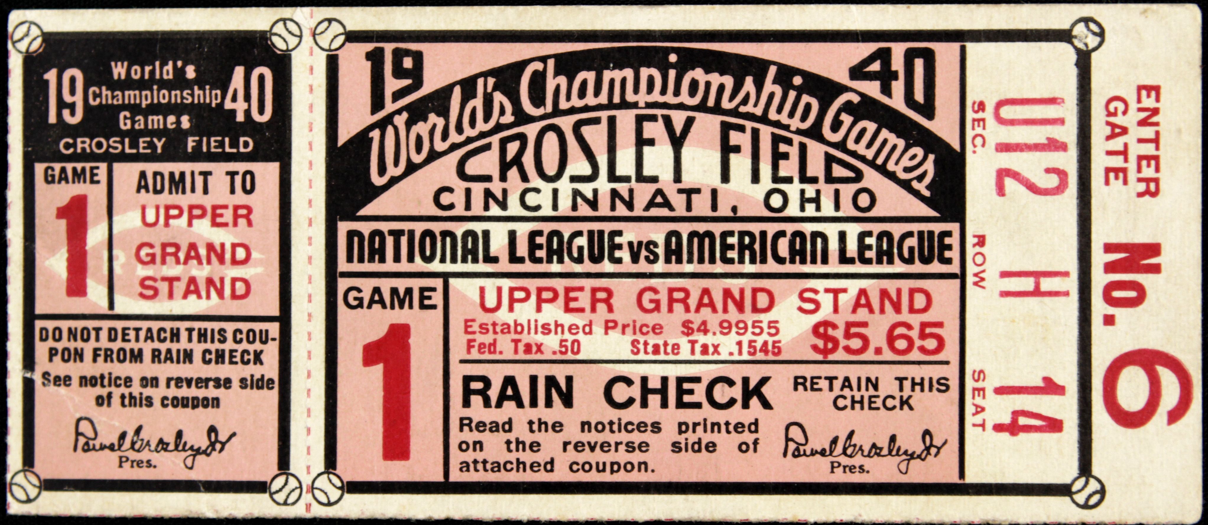 Detroit Tigers 2018 Mlb Ticket Stub 1968 World Series