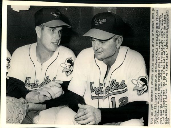 Lot Detail - 1959 Hoyt Wilhelm Baltimore Orioles 