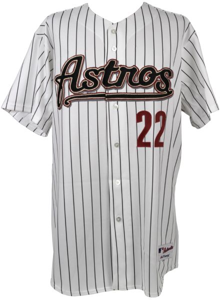 Lot Detail - 2005 Roger Clemens Houston Astros Game Issued Home Jersey  (MEARS A4)