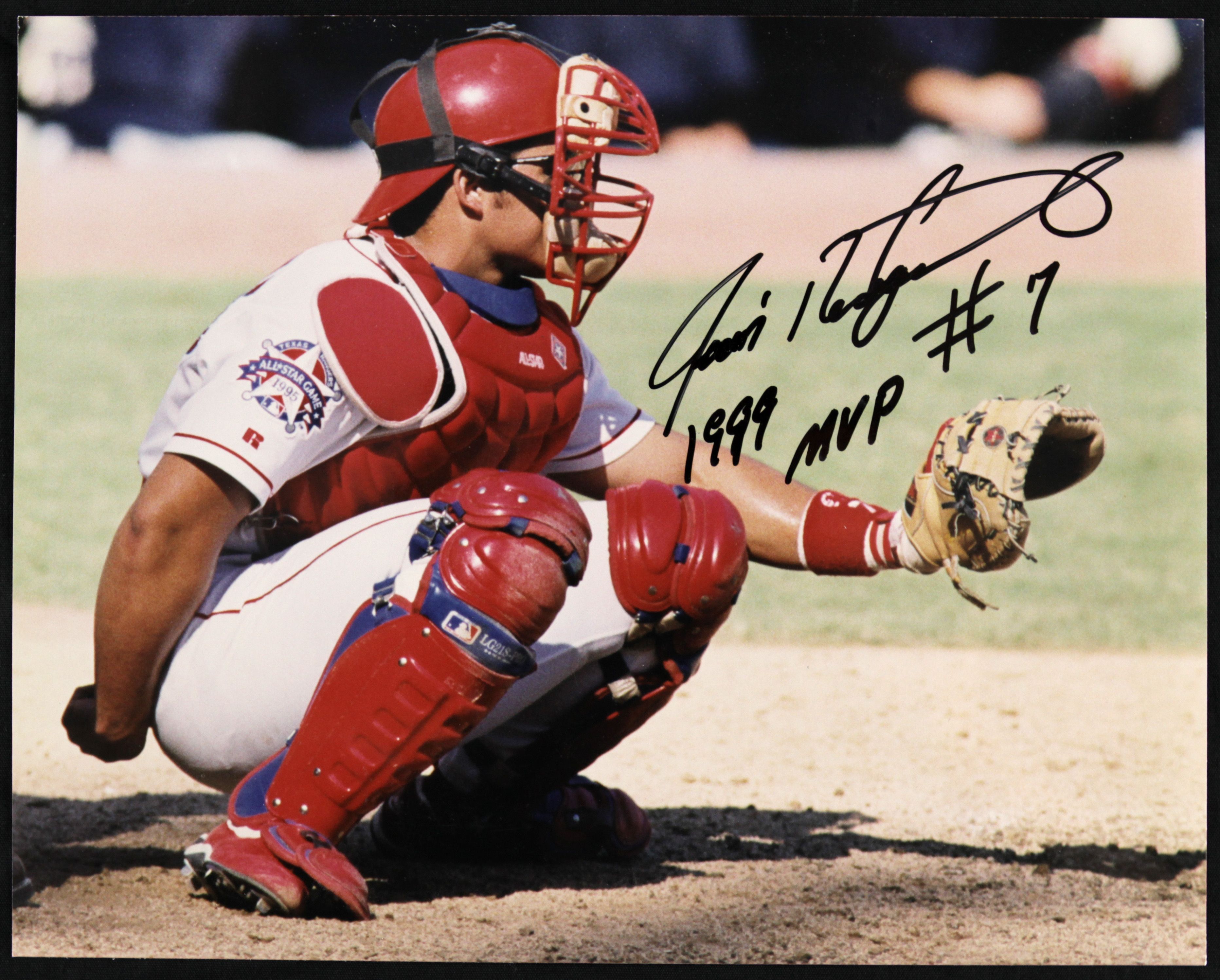 Lot Detail - 1999 Ivan Rodriguez Texas Rangers Signed 8 x 10 High Quality  Photo - JSA