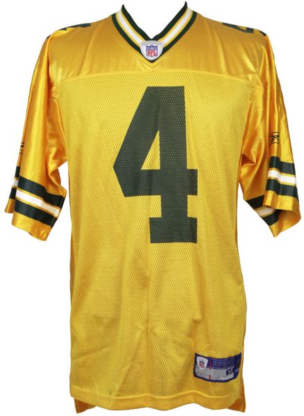 2000s Brett Favre Green Bay Packers Signed Reebok Jersey - JSA