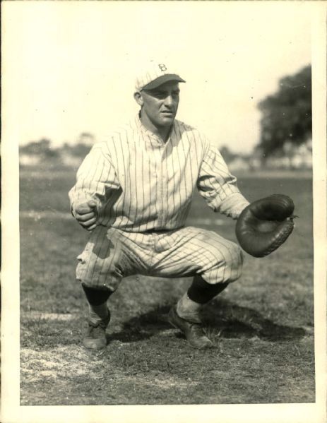 1924 Charlie Hargreaves Brooklyn Robins "The Sporting News Collection Archives" Original 6.5" x 8.5" Photo (Sporting News Collection Hologram/MEARS Photo LOA)