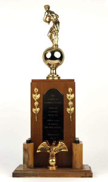 1957 American Legion Baseball Champion Trophy Chicago Heights 