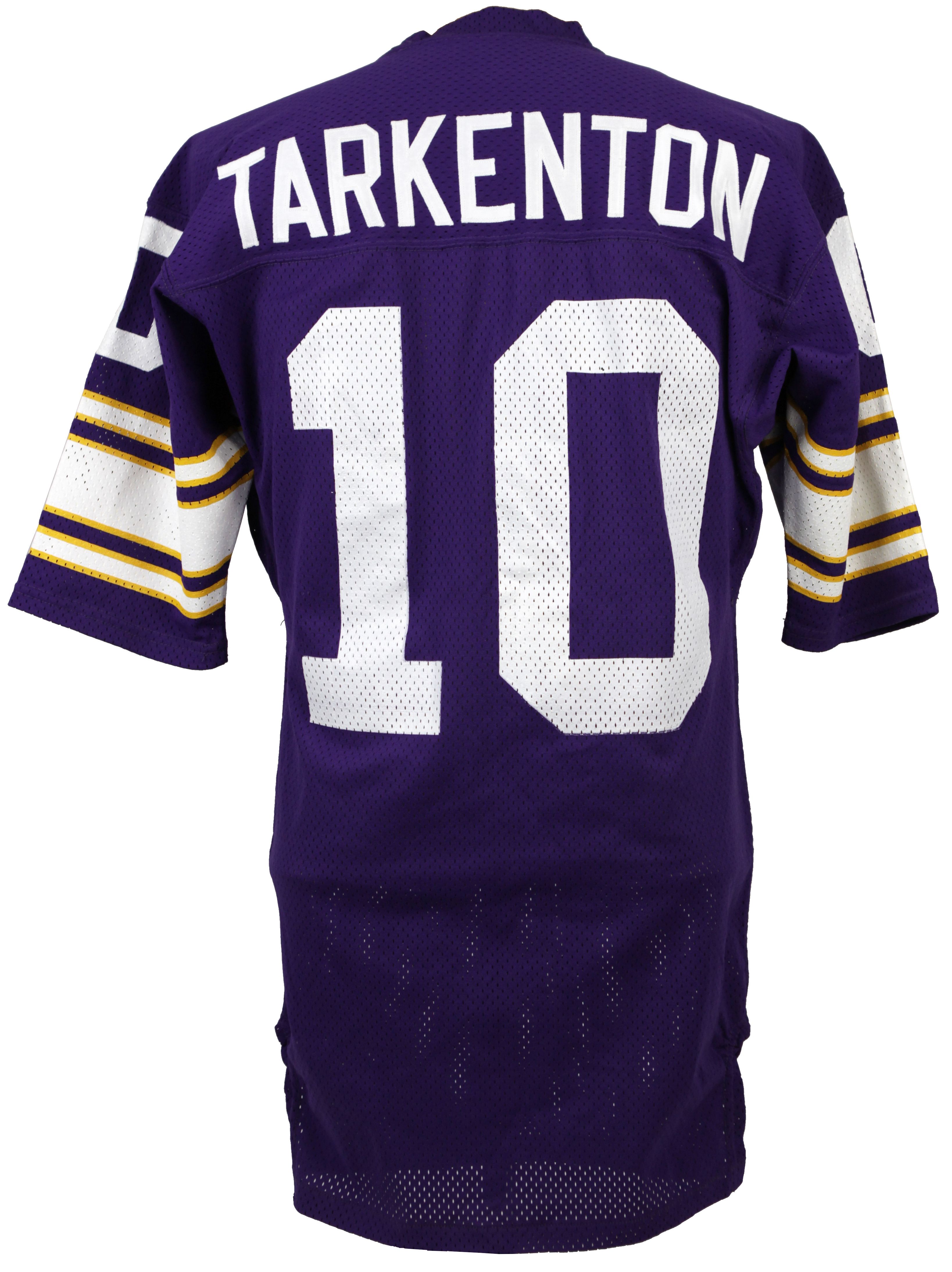 8x10 photo football Fran Tarkenton Minnesota Vikings white jersey