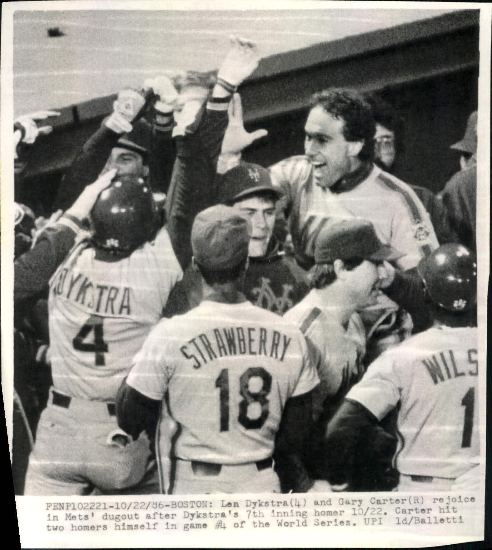 Mets win 1986 World Series editorial stock image. Image of boston