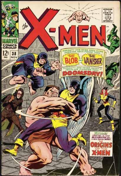 1967 X-Men #38 Marvel Comics Very Fine - (MEARS Auction LOA)