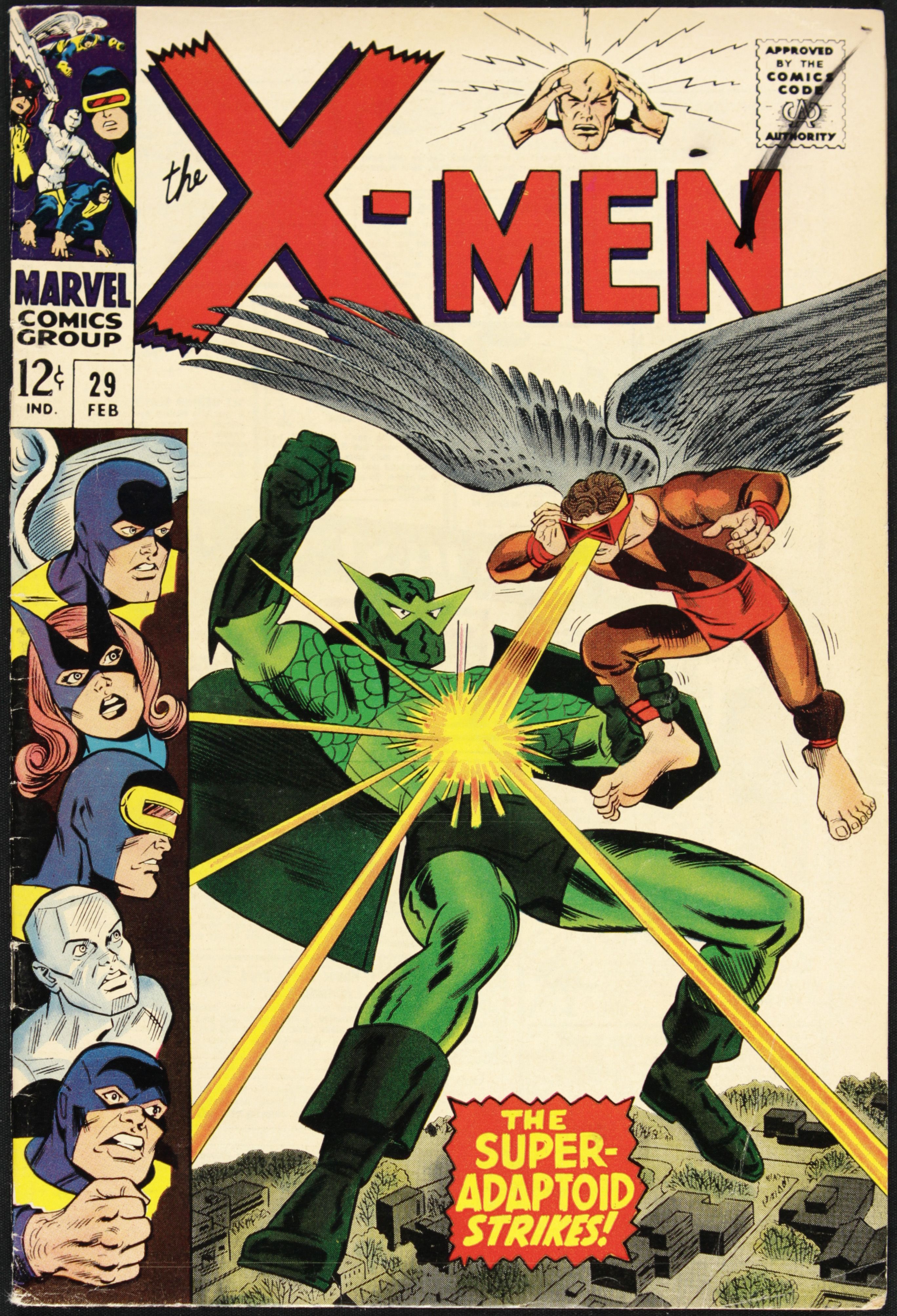 Lot Detail - 1967 the X-Men #29 Marvel Comics Very Fine Stan Lee Story ...