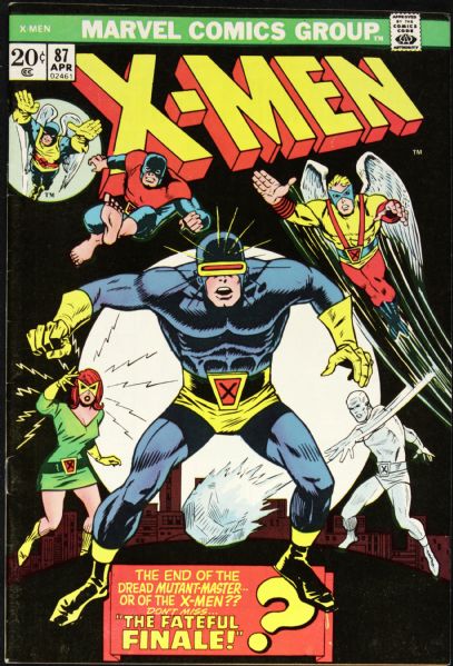 1974 X-Men #87-88 Marvel Comics Fine/Very Fine (MEARS Auction LOA)