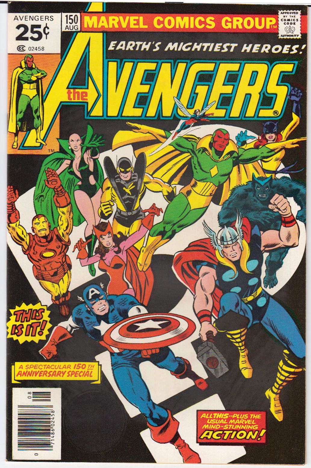 Lot Detail - 1975-77 The Avengers #145-164 Marvel Comics (Featuring Gil ...