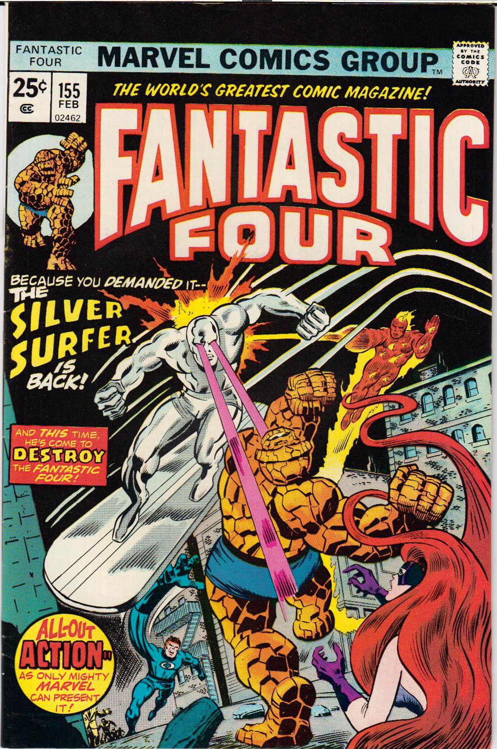 Lot Detail - 1974-75 The Fantastic Four #152-165 Marvel Comics ...