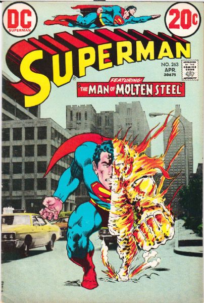 1972-73 Superman #253-263 DC Comics Fine/Very Fine (MEARS Auction LOA)