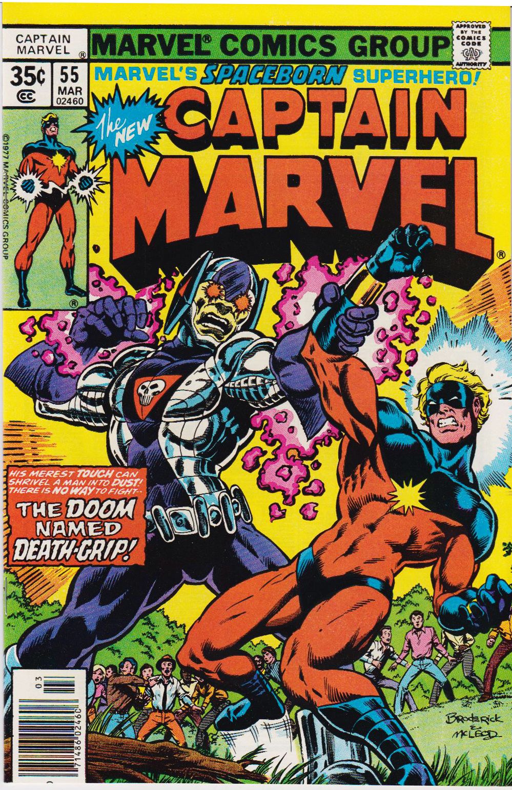 Lot Detail - 1978-79 Captain Marvel #55-62 Marvel Comics (Featuring Pat ...