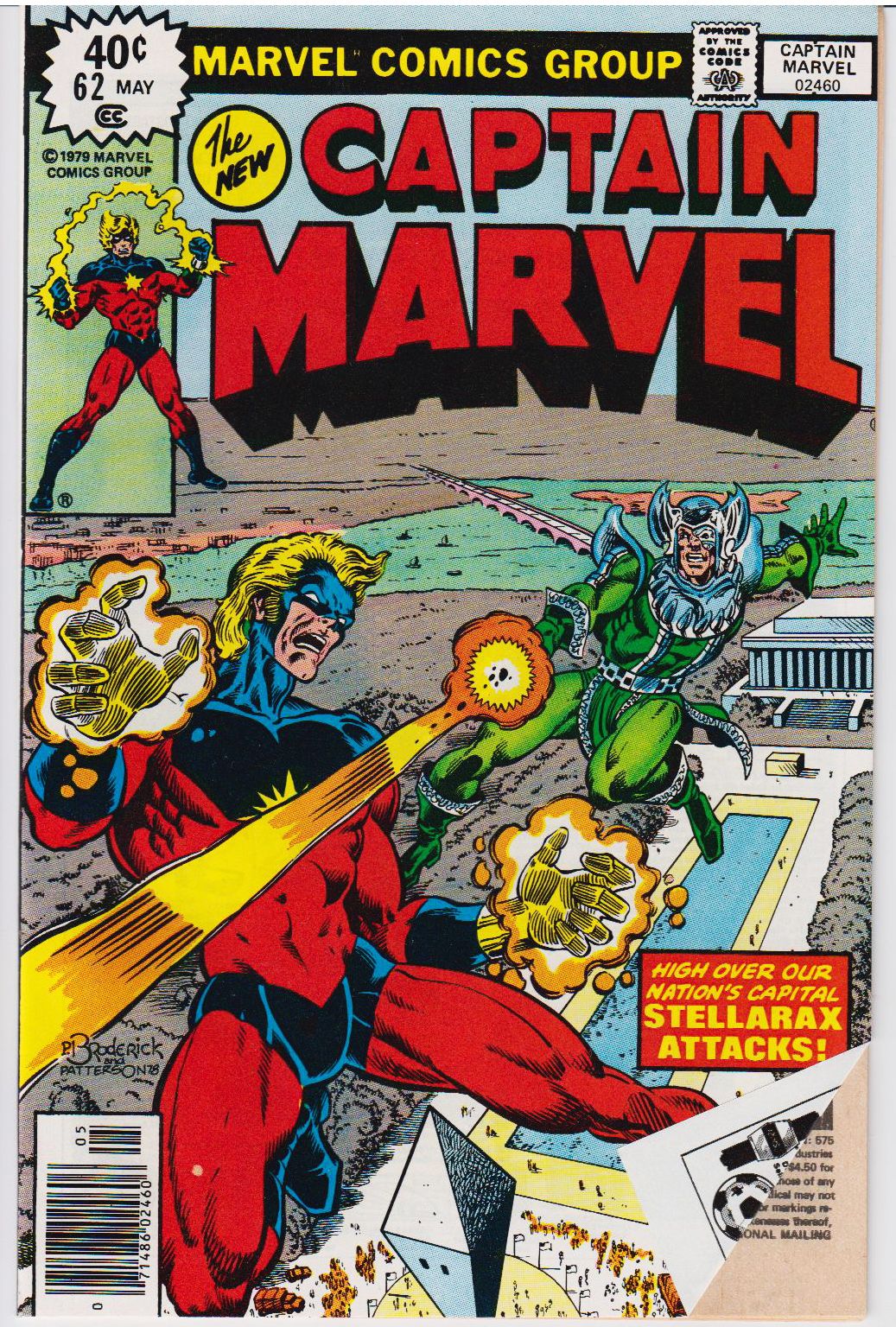 Lot Detail - 1978-79 Captain Marvel #55-62 Marvel Comics (Featuring Pat ...