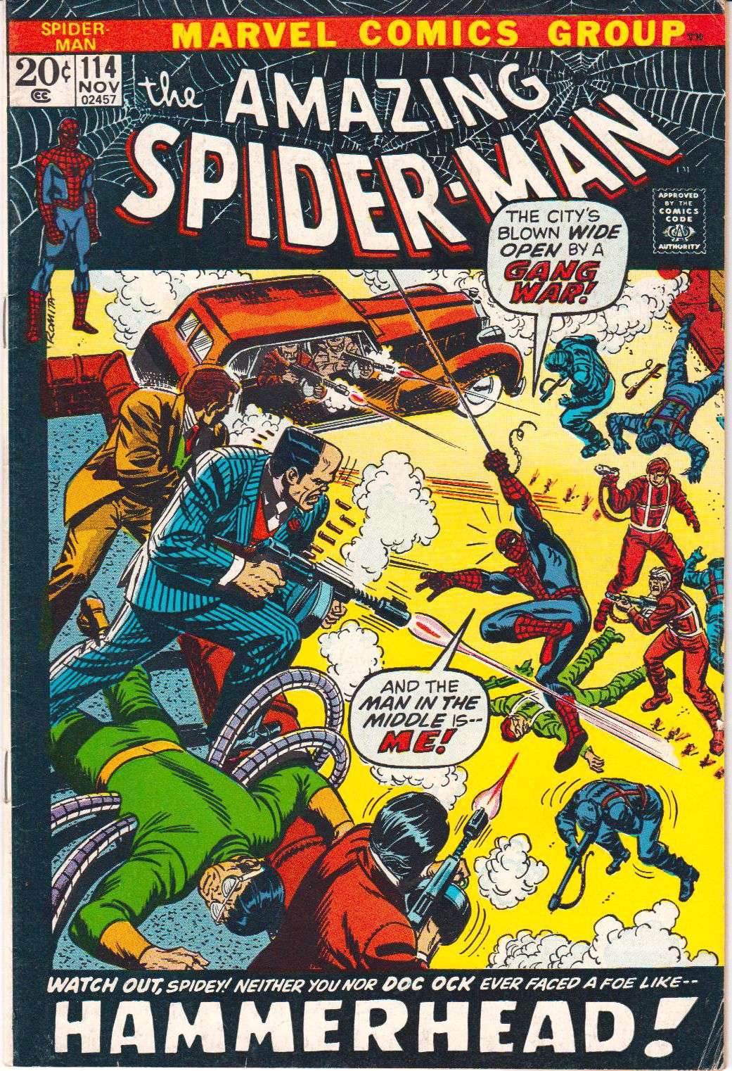 Lot Detail - 1972-1973 The Amazing Spider-Man #114-116 Marvel Comics ...