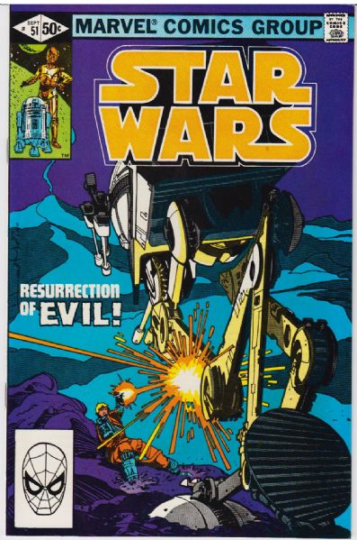 1981-82 Star Wars #51-66 Marvel Comics (Featuring Walt Simonson and Tom Palmer Cover/Art; David Michelinie, Louise Jones, and Walt Simonson Stories)