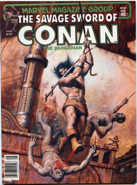 Lot Detail 1981 The Savage Sword Of Conan 64 68 Marvel Comics