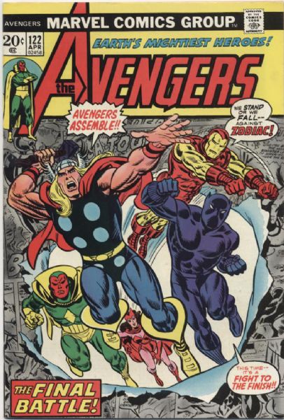 Lot Detail - 1973-74 The Avengers #111-115 & 118-122 Marvel Comics Fine ...