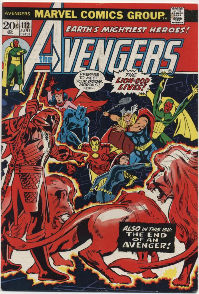 Lot Detail - 1973-74 The Avengers #111-115 & 118-122 Marvel Comics Fine ...